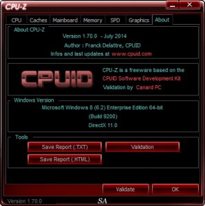 CPU-Z 1.70.0 Asus ROG | Gigabyte G1 | Gigabyte OC Edition | ASRock OC Formula [En]