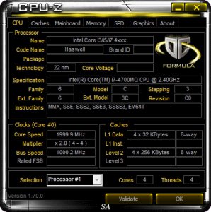 CPU-Z 1.70.0 Asus ROG | Gigabyte G1 | Gigabyte OC Edition | ASRock OC Formula [En]