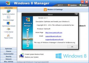 Windows 8 Manager 2.1.1 [En]