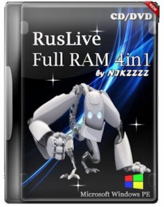 RusLiveFull RAM 4in1 by NIKZZZZ CDDVD (19.07.2014) [Ru/En]