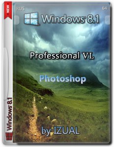 Windows 8.1 Pro by IZUAL Maximum + Photoshop CC 14.1.2 Final 23.07.2014 (64) (2014) [Rus]