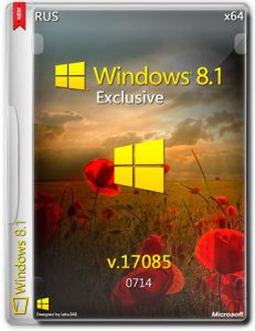 Microsoft Windows 8.1.17085 Exclusive x64 RU by Lopatkin (2014) 