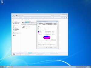 Windows 7 Professional SP1 by -A.L.E.X.- (32bit+64bit) (2014) [Multi/Rus]