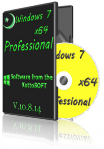 WINDOWS 7 PROFESSIONAL KOTTOSOFT V.10.8.14 (X64) (2014) [RUS]