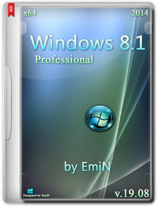 Windows 8.1 Professional with update by EmiN (x64) (2014) [Rus]