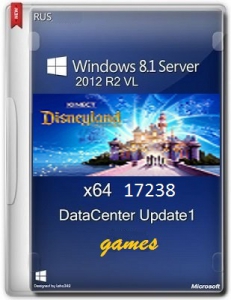 Microsoft Windows 8.1 Server 2012 R2 VL DataCenter 17238 x64 RU Games 0814 by Lopatkin (2014) 