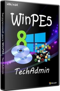 WinPE5 - TechAdmin KopBuH91 1.6 (x86/x64) (2014) [RUS]