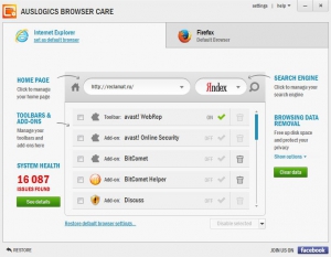 Auslogics Browser Care 2.0.0.0 [En]