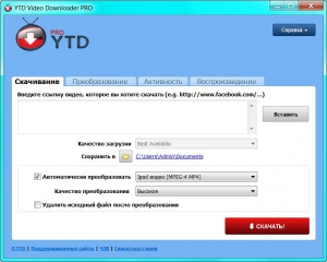 YouTube Video Downloader PRO 4.8.4 (20140723) [Multi/Ru]