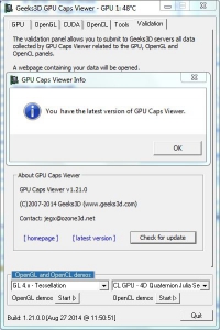 GPU Caps Viewer 1.21.0 + portable [En]