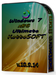 Windows 7 Ultimate KottoSOFT v.10.9.14 (x86) (2014) [Rus]