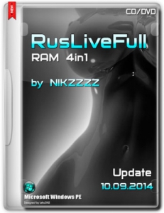 RusLiveFull RAM 4in1 CD/DVD by NIKZZZZ 10.09.2014 (x86/x64) [MUL|RUS]