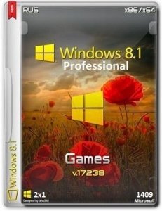 Microsoft Windows 8.1 Pro VL 17238 x86-x64 RU Games 1409 by Lopatkin (2014) 