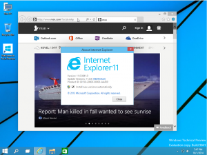 Windows 10 Technical Preview for Enterprise 6.4 Build 9841 (x86-x64) (2014) English / English (UK) / Chinese / Portuguese