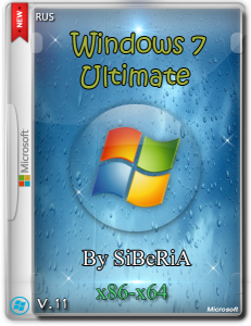 Windows 7 Ultimate SP1 SiBeRiA V.11 (x86-x64) (2014) [Rus]