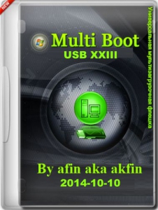 MultiBoot USB XXIII afin 2014-10-10 (23.0) [Ru/En]