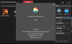 IObit Game Assistant 2 Beta 2.0 [En]