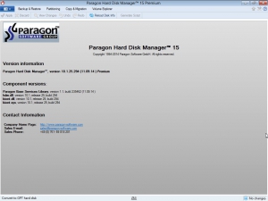 Paragon Hard Disk Manager 15 Premium 10.1.25.294 BootCD / Recovery Boot Medias [En]