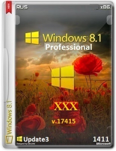 Microsoft Windows 8.1 Pro VL 17415 x86 RU XXX 1411 by Lopatkin (2014) 