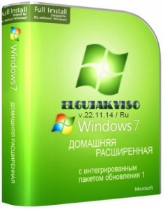 Windows 7 Home Premium SP1 Elgujakviso Edition v22.11.14 (x86-x64) (2014) [Rus]