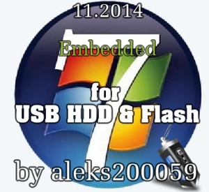 Windows 7 SP1 by aleks200059 (for USB HDD & Flash) (x86) [Eng/Rus]