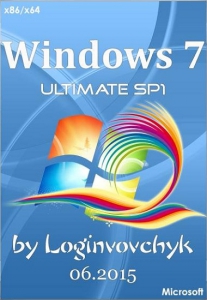 Windows 7 Ultimate SP1 [ -  ] by Loginvovchyk (32/64) (2015) [RUS]