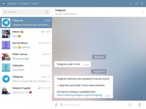 Telegram Desktop 0.8.52 Stable + Portable [Multi]