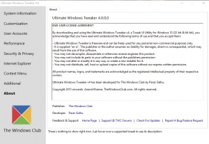 Ultimate Windows Tweaker 4.0.0.0 Portable [En]