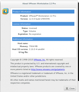 VMware Workstation Pro 12.0.0 build 2985596 [x86-64] (bundle)