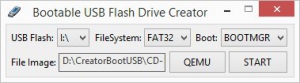 Bootable USB Flash Drive Creator v1.0 [En]