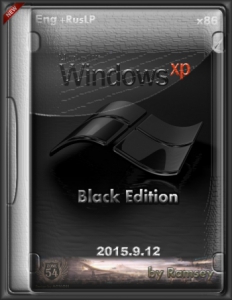 Windows XP Professional SP3 - Black Edition by zone54 2015.9.12 (x86) [Eng/RusLP]