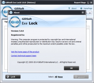 Gilisoft Exe Lock 5.0.0 [En]