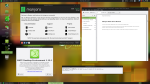 Manjaro Linux 2015.9 MATE [i686, x86-64] 2xDVD