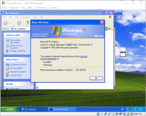 Microsoft Windows XP Professional SP1 VL ( ) 5.1.2600 SP1 (x86) [EN]