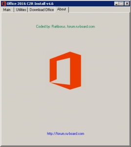 Microsoft Office 2013-2016 C2R Install 4.6 by Ratiborus [Multi/Ru]