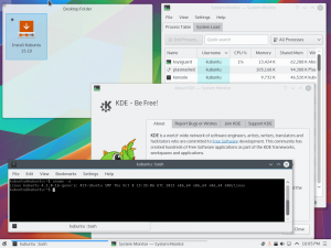 Kubuntu 15.10 Wily Werewolf (KDE 5.x) [x86, amd64] 2xDVD