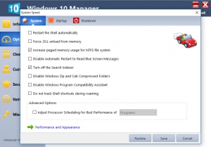 Windows 10 Manager 1.0.4 Final Portable by PortableWares [En]
