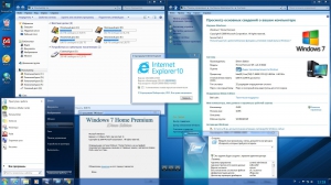 Windows 7 Home Premium SP1 IDimm Edition 86/x64 v.21.15 [RU]