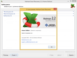 Hetman Excel Recovery 2.2 + Portable [Multi/Ru]
