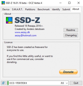 SSD-Z 16.01.18 Beta Portable [En]