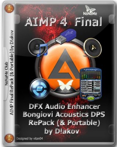 AIMP 4.01 Build 1703 Final RePack (& Portable) by D!akov (with Bongiovi Acoustics DPS | DFX Audio Enhancer) [Multi/Ru]