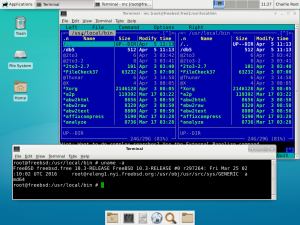 FreeBSD 10.3 [i386, amd64, amd64-uefi] 3xDVD 2xCD
