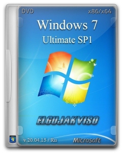 Windows 7 Ultimate SP1 Elgujakviso Edition v20.04.15 (x86/x64) (2015) 
