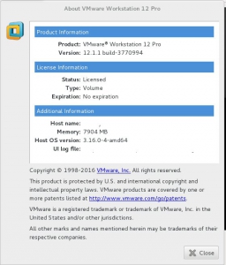 VMware Workstation Pro 12.1.1 build 3770994 [x86-64] (bundle)