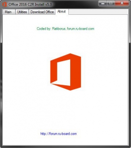 Microsoft Office 2013-2016 C2R Install 5.3 by Ratiborus [Multi/Ru]