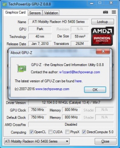 GPU-Z 0.8.8 + ASUS ROG Skin [En]