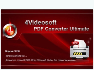 4Videosoft PDF Converter Ultimate 3.2.8 RePack (& Portable) by TryRooM [Multi/Ru]