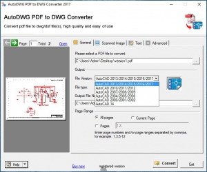 AutoDWG PDF to DWG Converter 3.7 [En]
