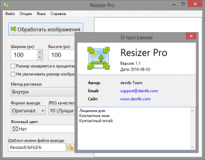 Resizer Pro 1.1 + Portable [Multi/Ru]