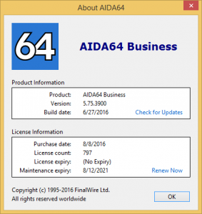AIDA64 Extreme / Engineer / Business / Network Audit 5.75.3900 Final Repack (& Portable) by Litoy [Multi/Ru]